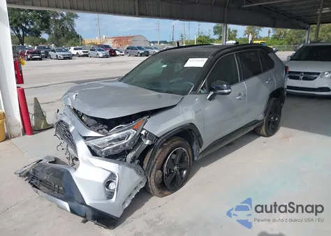 2020 Toyota Rav4 Hybrid Xse из США, поврежденный, VIN 2T3EWRFV3LW076047